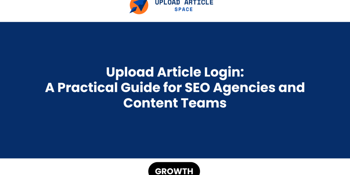 Upload Article Login